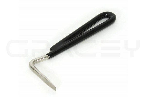 Hoof Pick Black Pvc Grip